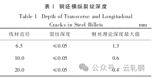高速线材裂纹原因分析与控制