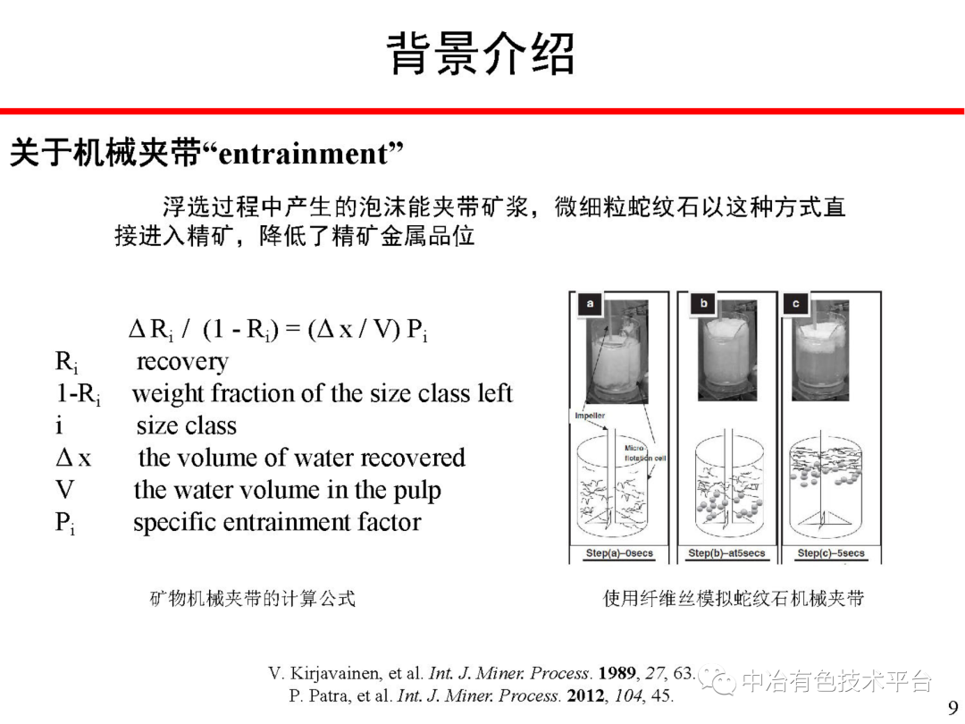 課堂 | 孫偉：金川銅鎳硫化礦降鎂藥劑探索的圖9