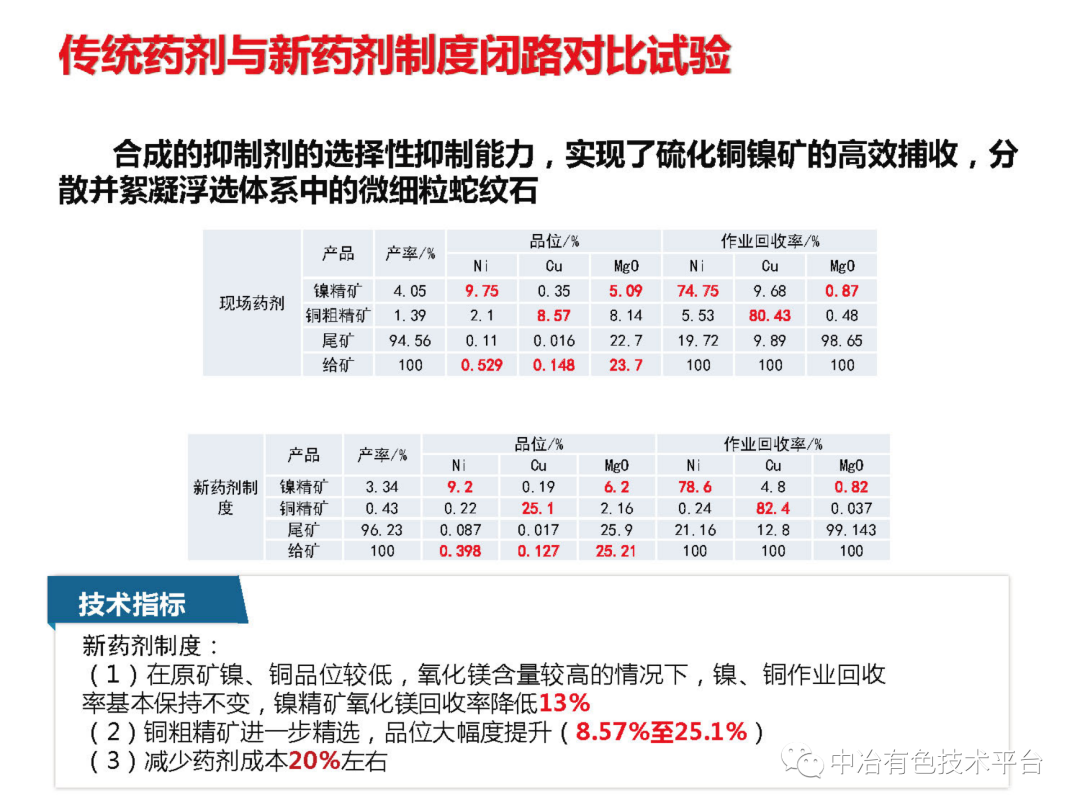 課堂 | 孫偉：金川銅鎳硫化礦降鎂藥劑探索的圖36