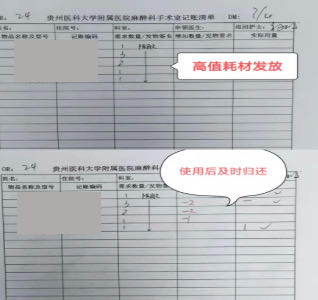 手术耗材是什么我爱手术室 ｜ 手术室耗材管理岗位人员的一天——贵州医科大学附属医院_https://www.jmylbn.com_新闻资讯_第24张