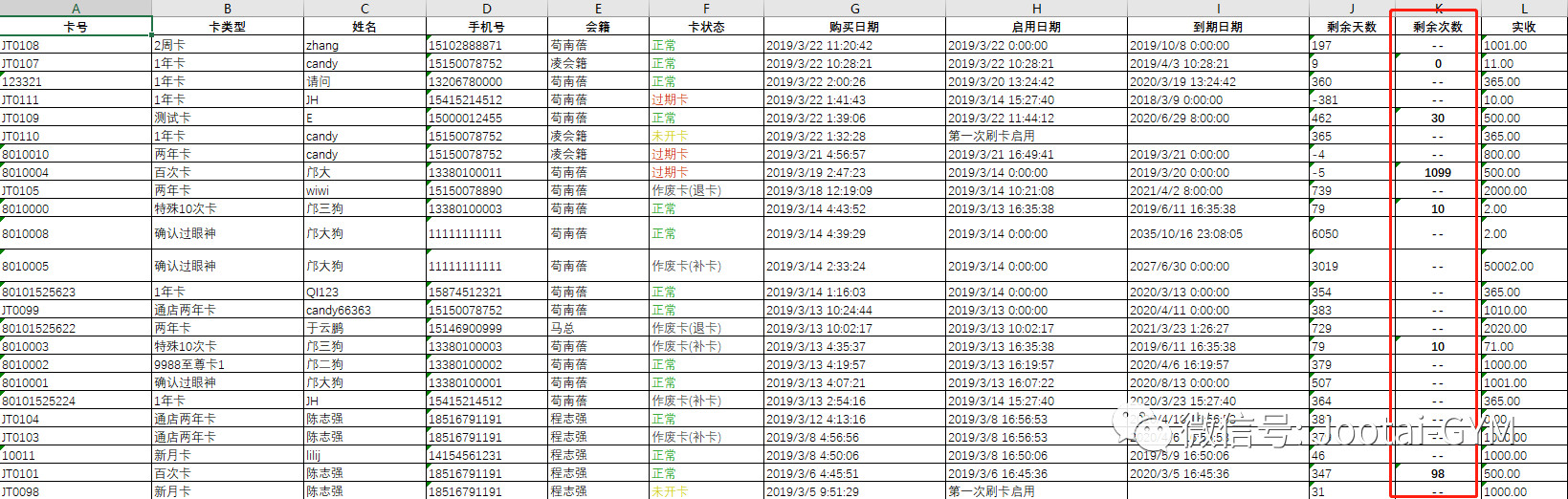 健身俱乐部管理系统