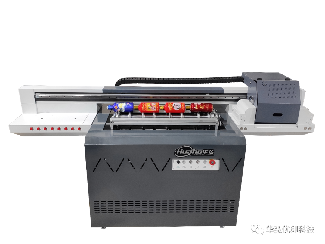 华弘携最新uv高速打印机亮相2021成都全国春季糖酒会(图3)
