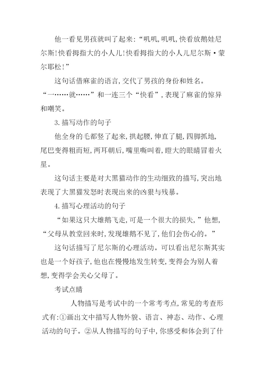 小学语文知识 自由微信 Freewechat