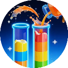 倒水瓶子分类游戏