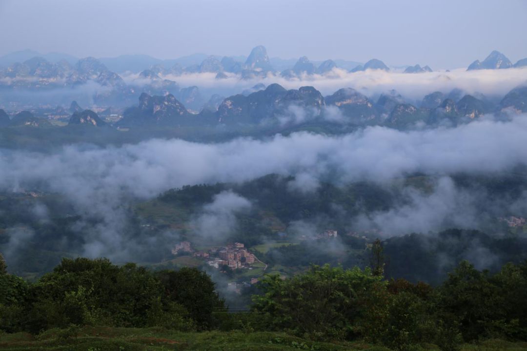 【美麗懷集】看山玩水賞雲海,人間仙境橋頭榕嶺!