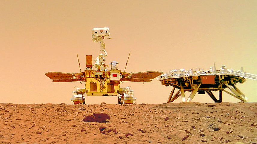 祝融号揭示火星最新特征，曾经风吹过，水流过的图1