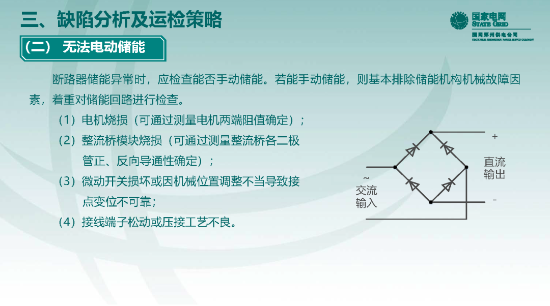 10千伏開關柜VS1斷路器控制回路原理及典型缺陷的圖32