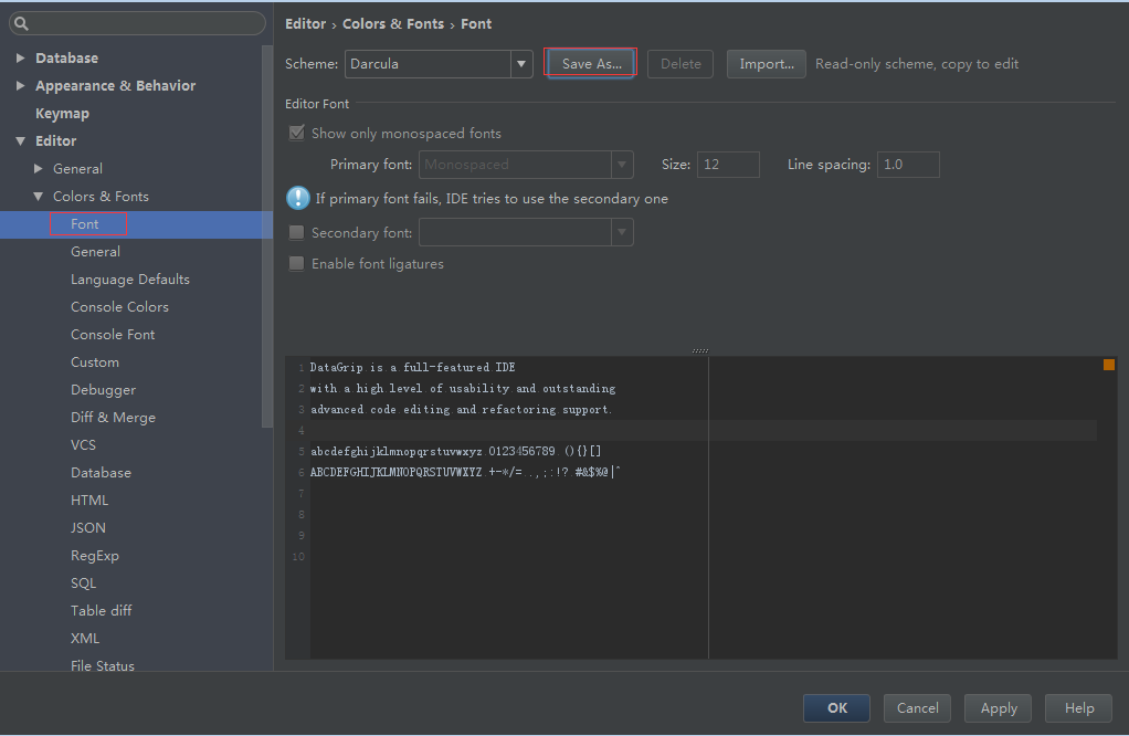 sql注释快捷键_注释快捷键vscode_注释快捷键idea