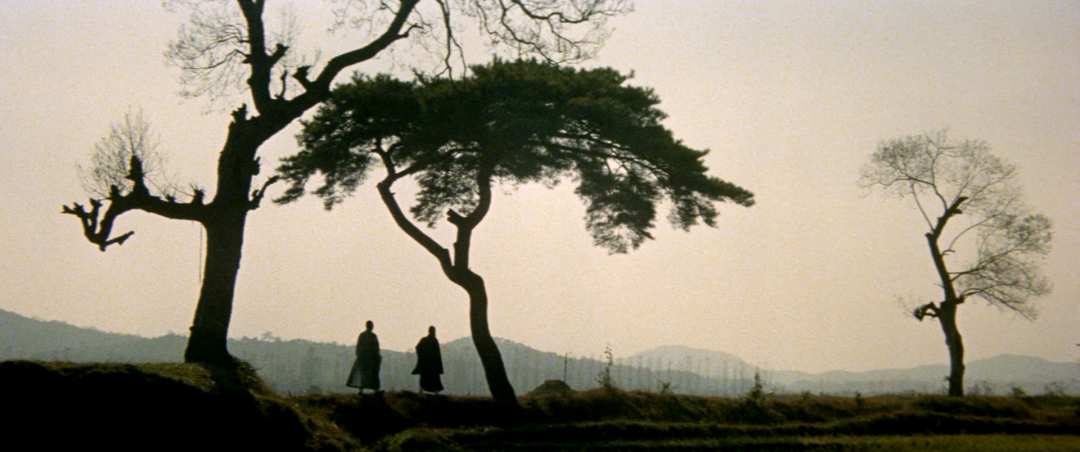 胡金铨执导的电影《空山灵雨》（1979）剧照。（资料图）