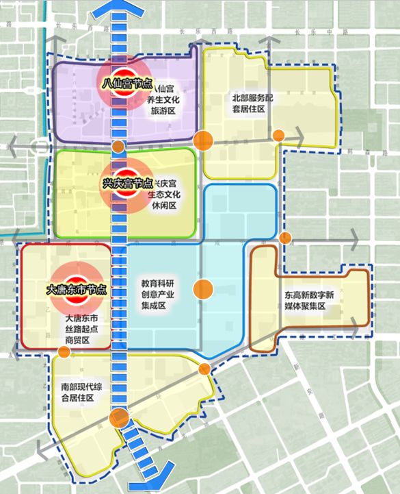 10年大唐东市及东关两宫一市规划