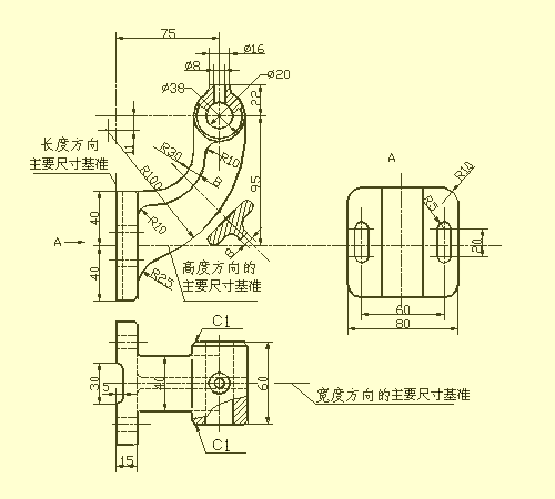 【机械制图】机械设计中的尺寸标注，看懂复杂机械图纸！的图11