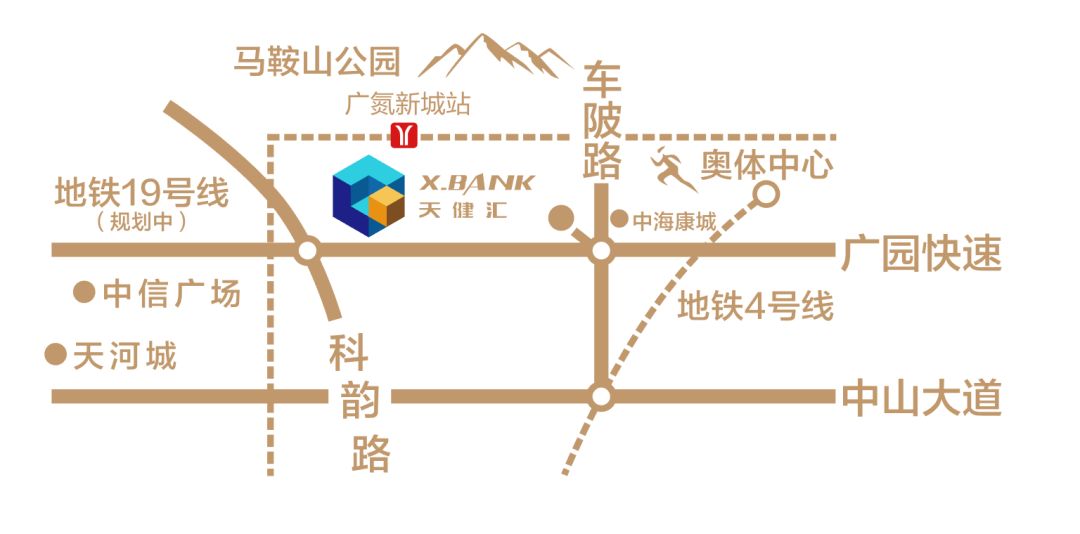 天河金融城天健汇公寓，户型36-68m²精装修百变LOFT！