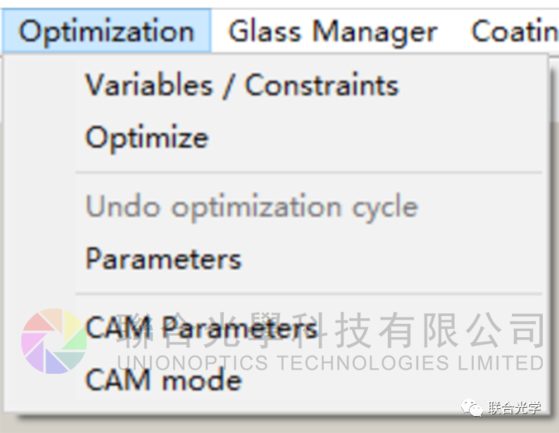 OpTaliX 光学软件操作界面介绍的图12