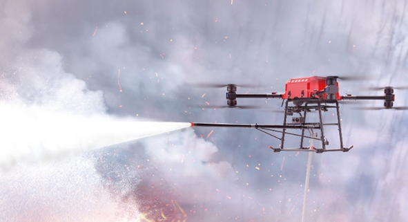 消防无人机的神奇本领