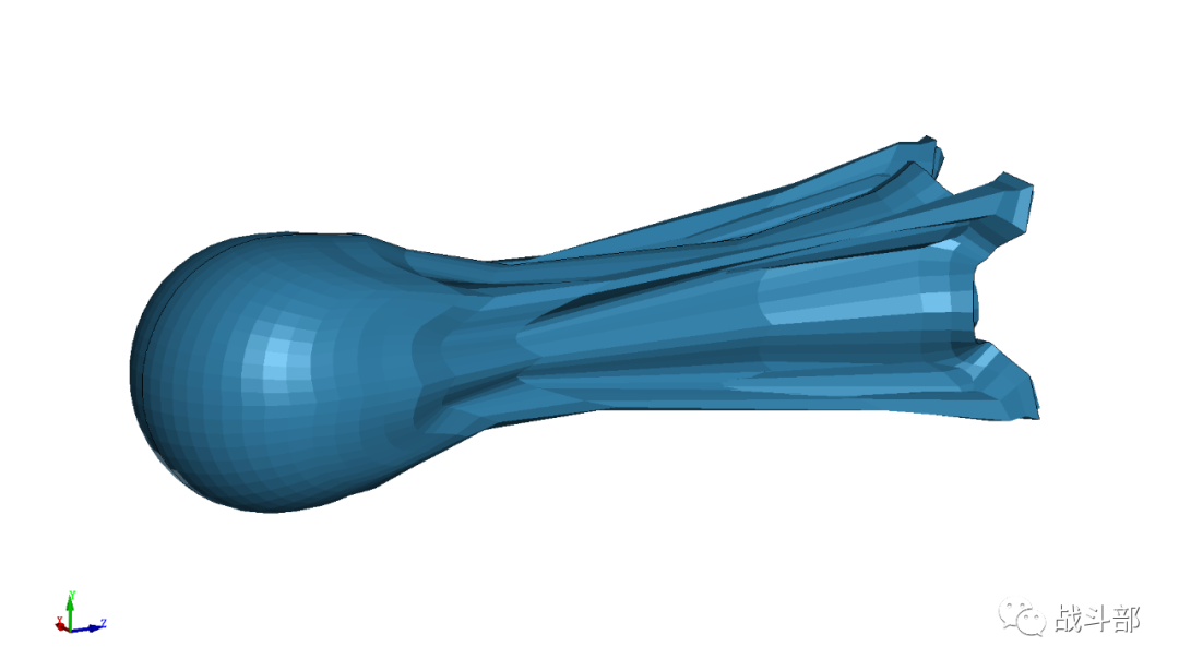 LS-DYNA | EFP外弹道飞行流场的图2