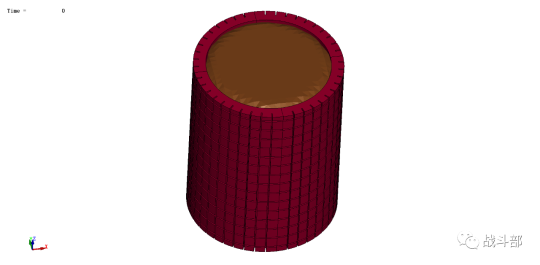 LS-DYNA | 半预制刻槽破片战斗部及后处理的图1