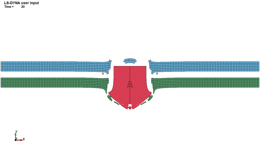 LS-DYNA | 网格穿透实用解决方法的图5