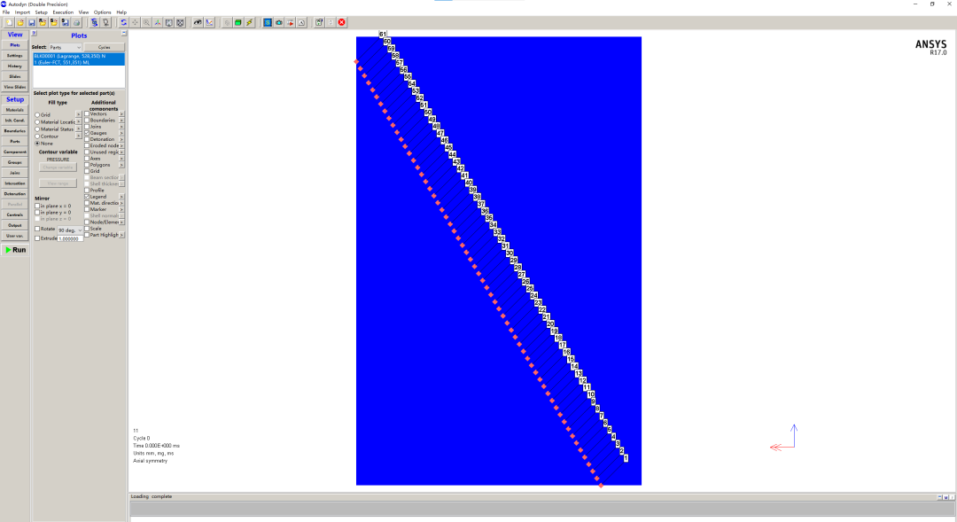 AUTODYN | 前后处理命令流技术的图5