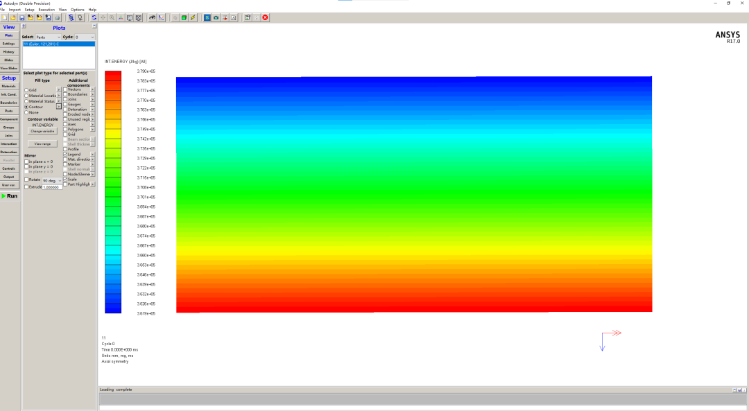 AUTODYN | 前后处理命令流技术的图6