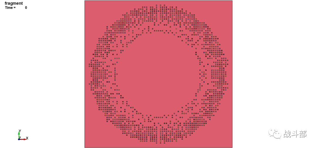 LS-DYNA | 破片战斗部动爆下的破片飞散的图6