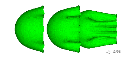 AUTODYN | 多层药型罩的串联EFP成型计算的图4