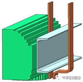 配电变压器低压绕组引线结构分析的图2