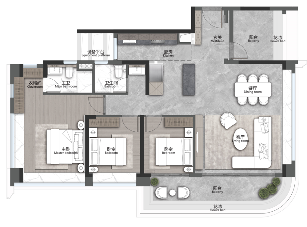 海珠新盘【广州地铁珑璟台】12月初入市135㎡~141㎡