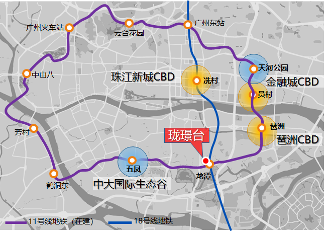 海珠新盘【广州地铁珑璟台】12月初入市135㎡~141㎡