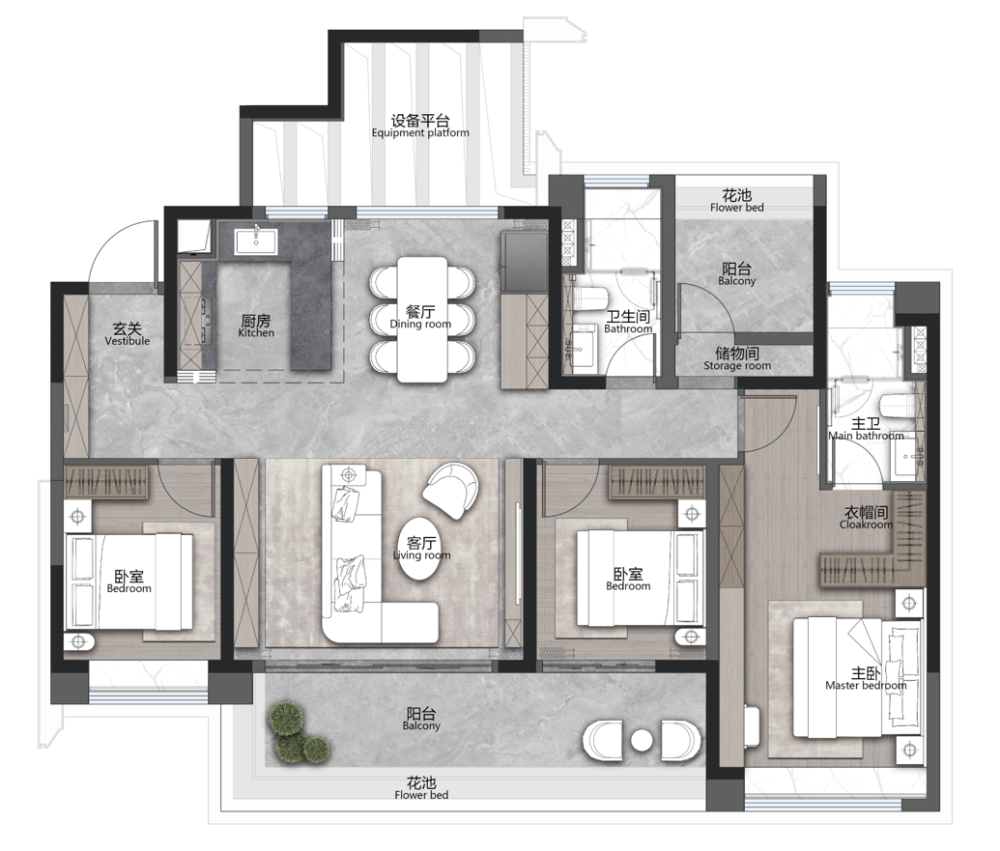 海珠新盘【广州地铁珑璟台】12月初入市135㎡~141㎡