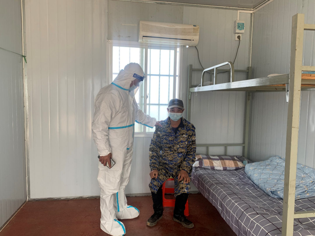 路橋公司武陽(yáng)高速項(xiàng)目部開展“防疫于心，演練于行” 活動(dòng)