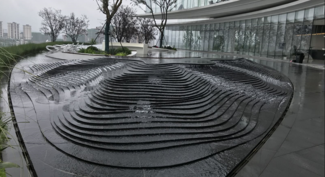 水池堰口对景观效果的影响|景观细部分析