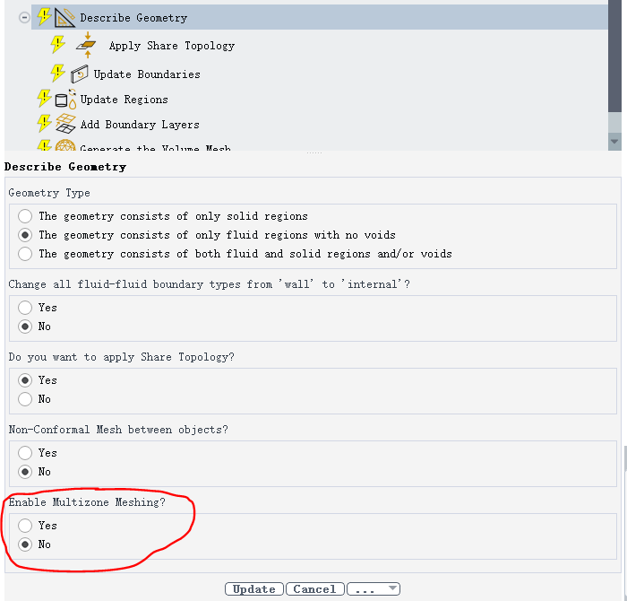 Fluent meshing（四十四）多域网格网格的图1