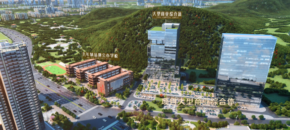 富力悦禧城抢占第二CBD居住后花园 ，富力180万大盘亮相！