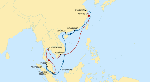 msc更新东南亚航线!中国到越南和泰国时间缩短!