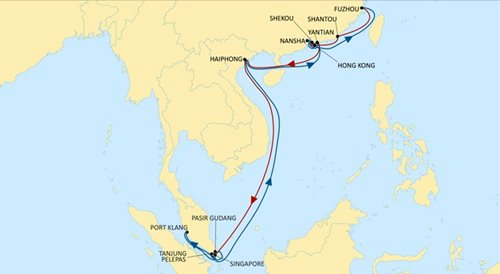 msc更新东南亚航线!中国到越南和泰国时间缩短!