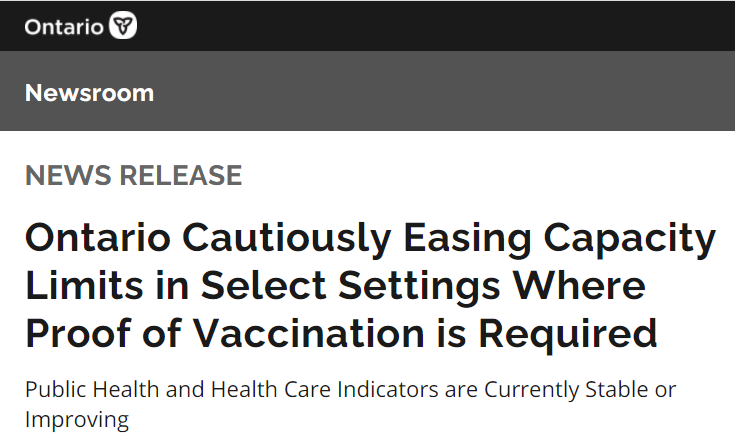 安省已全面放宽人数容量限制，最多可允许3万人聚集