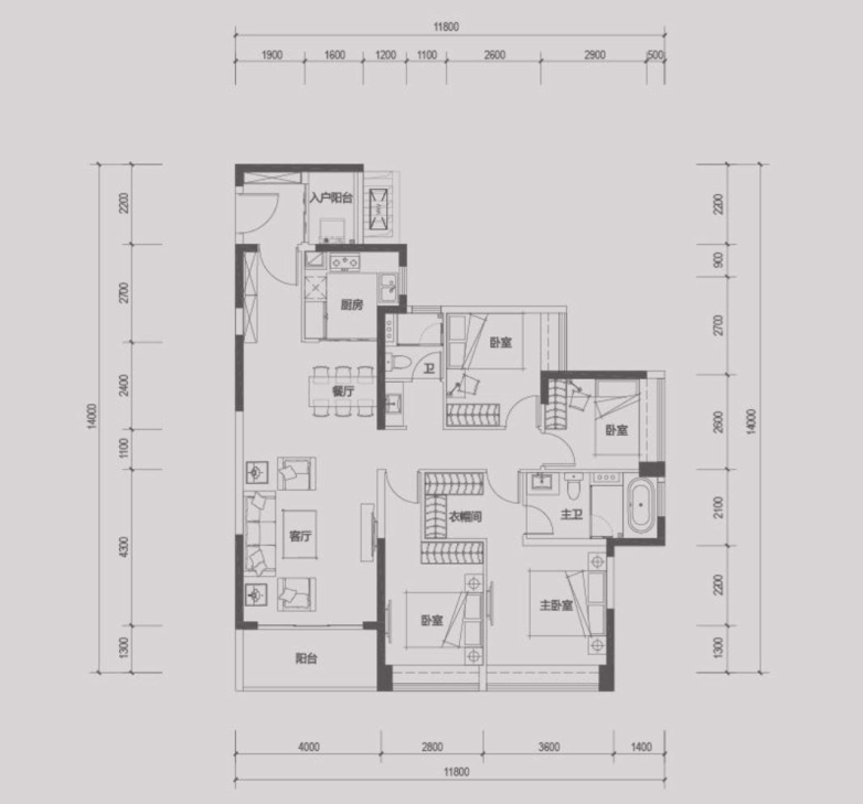 广州国际金融城┃珠江天力125~180㎡