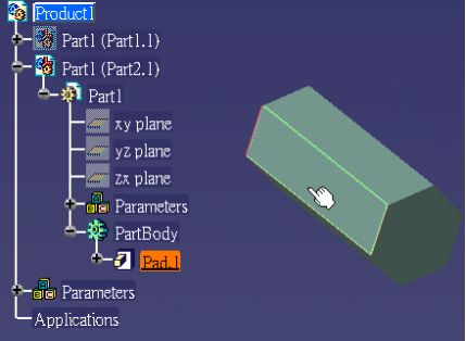 CATIAV5元素选取的几个技巧的图1
