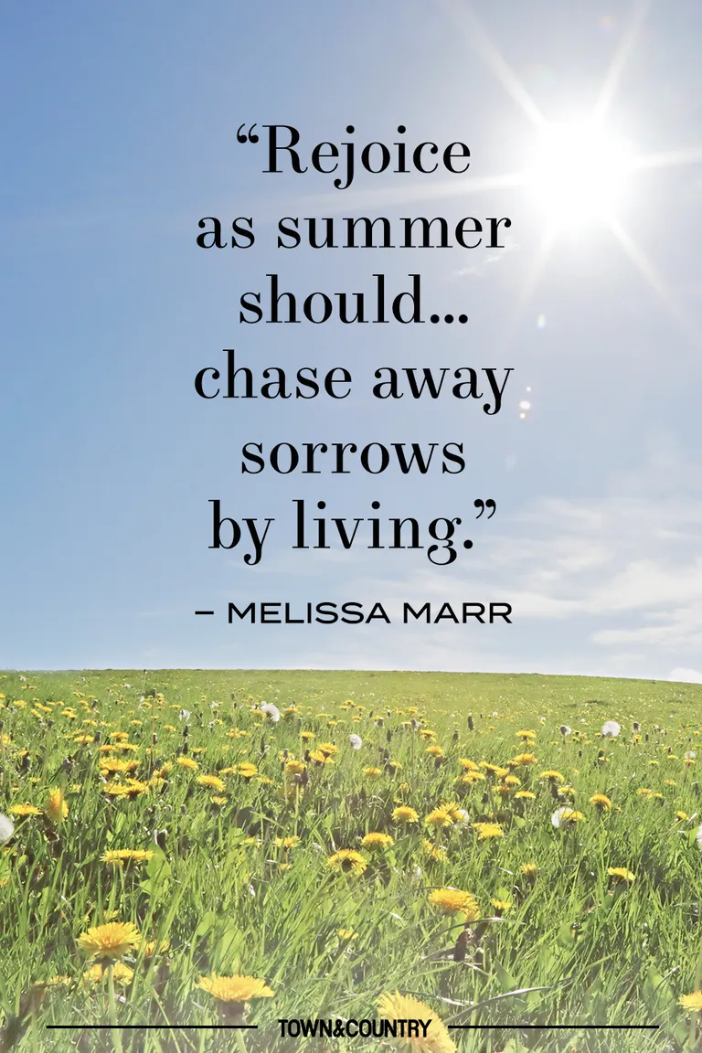 12句关于夏天的英文名言 温柔干净 Hi有料