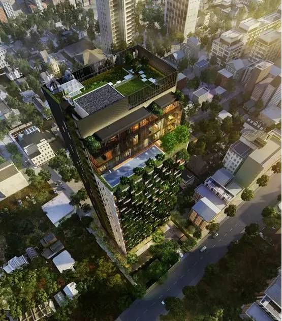 曼谷顶级绿色森林高端公寓-1