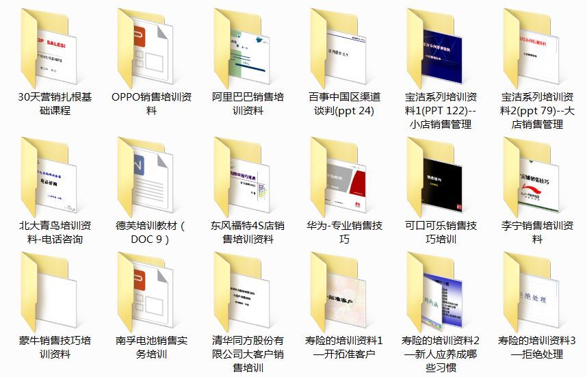 【限時領取】900套各行業銷售話術及銷售培訓資料包 職場 第3張