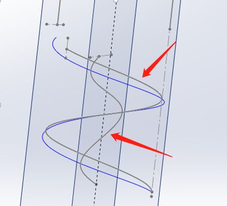 技巧分享 | SOLIDWORKS 空间曲线衔接操作示例的图3