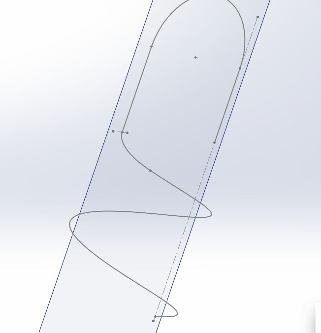 技巧分享 | SOLIDWORKS 空間曲線銜接操作示例