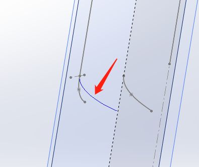 技巧分享 | SOLIDWORKS 空間曲線銜接操作示例的圖5