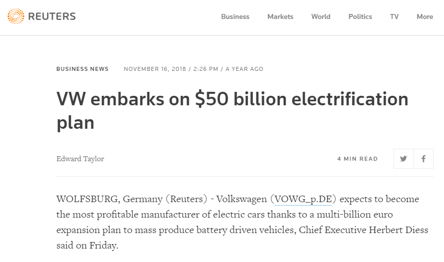 首辆国产大众ID纯电汽车正式下线 全球第一车企的新灵魂到底是什么？