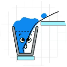 画线救救水杯游戏