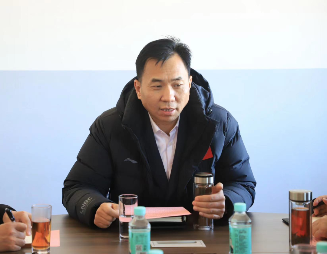 县委书记郝燕飞深入到通源煤炭公司调研指导工作