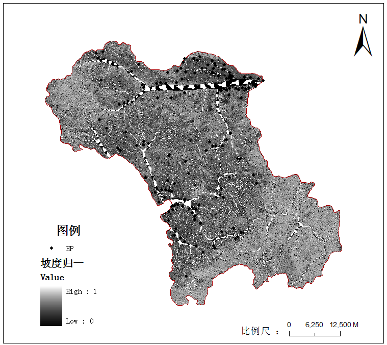干貨：地質災害區劃與評價因子選取及敏感性分析的圖8