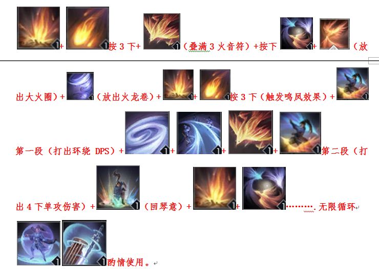 逆水寒技能组合思路