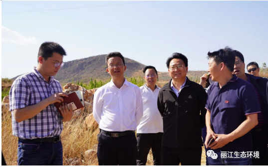 中央生态环境保护督察边督边改督导检查永胜县委书记杨晓敏现场督办